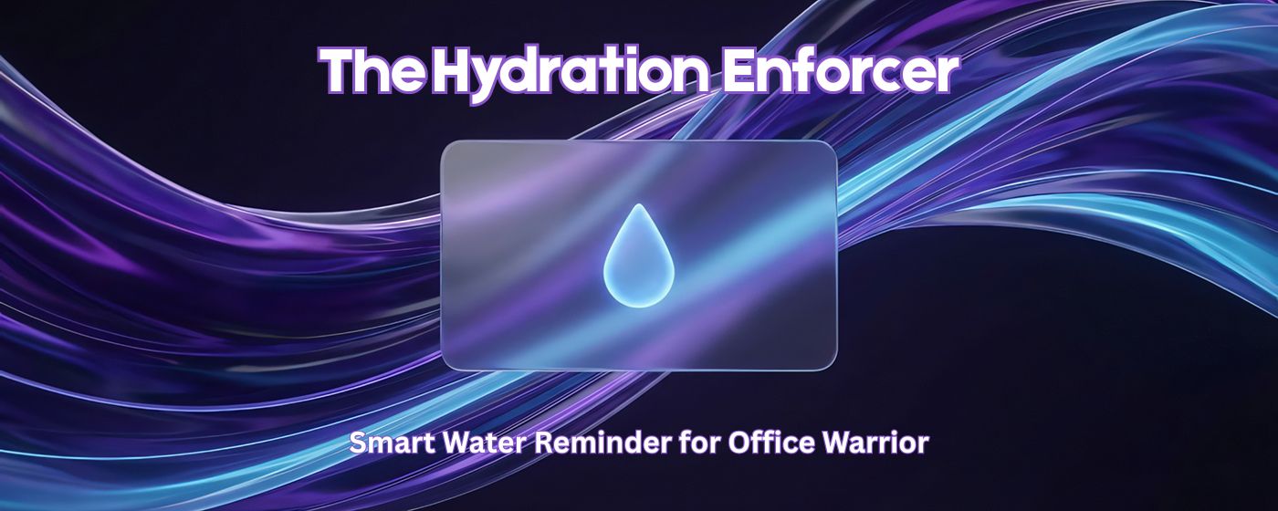 The Hydration Enforcer Promo